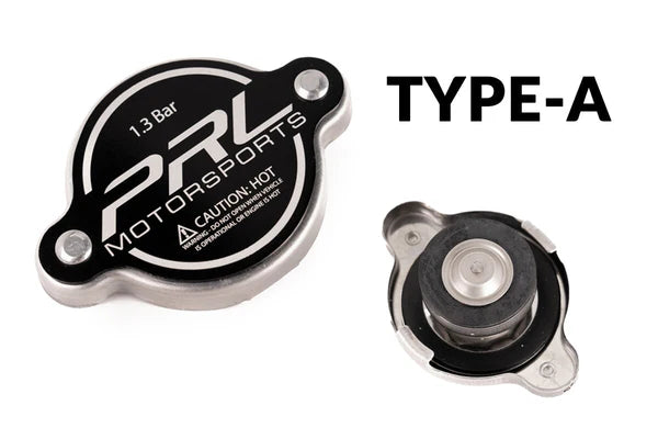 PRL Radiator Cap - Black Type A (1.3Bar)