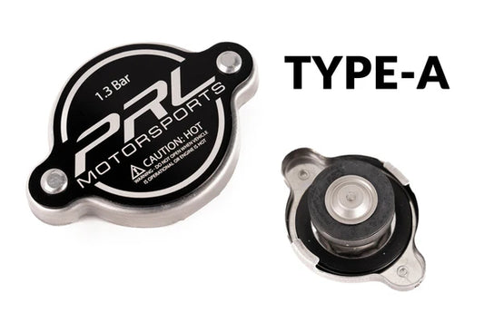 PRL Radiator Cap - Black Type A (1.3Bar)