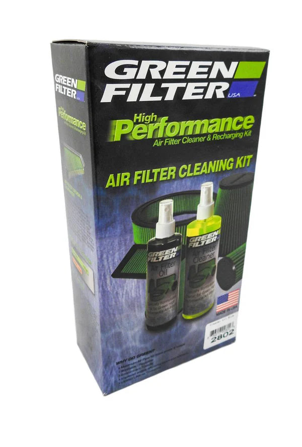 Green Filter Recharge Oil & Cleaner Kit - Blue